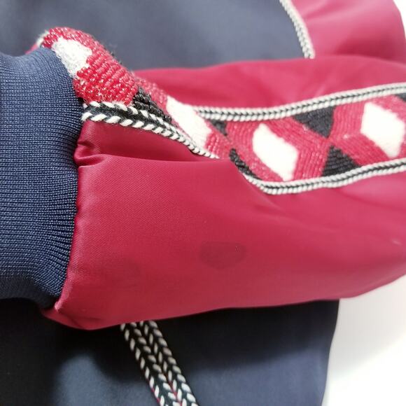 & Other Stories Sateen Beaded Embroidered Bomber Jacket - Picture 9 of 16